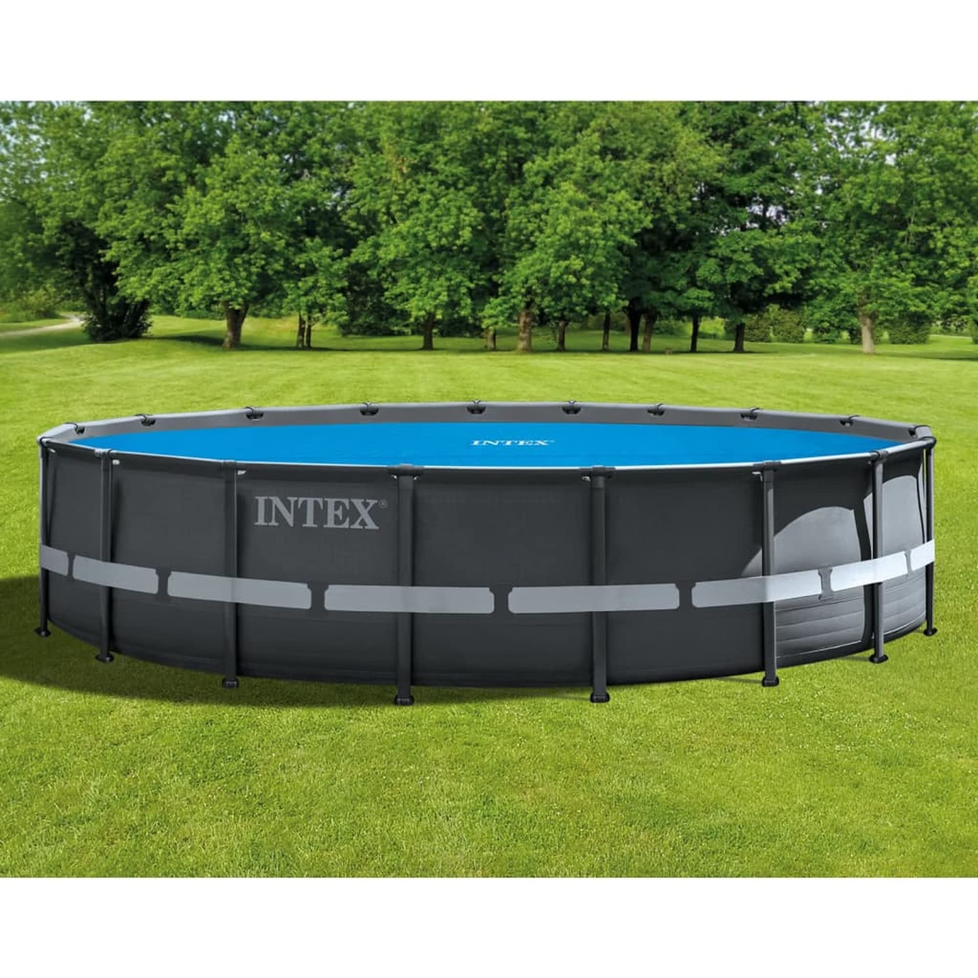 Intex Bâche Solaire pour Piscine Easy &Frame 549 - Bleu 28015