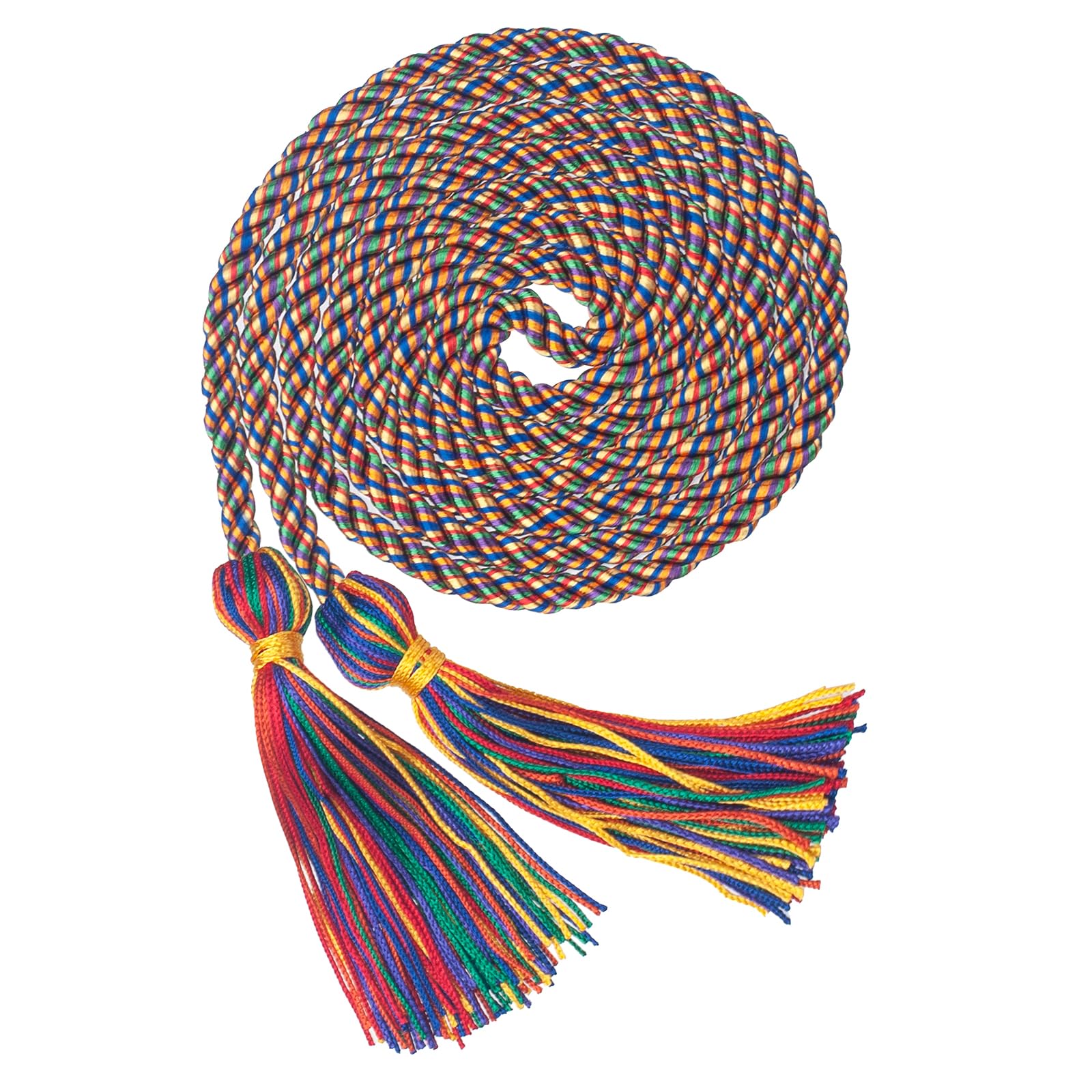 ONUPGO Graduation Cord, Graduation Honor Cords Rayon Braided Tassel Cord for 2026, 68" Polyester Yarn Long Robe Honor Rope for Graduation Students, Bachelor Gown