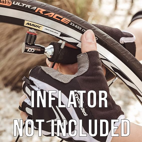 Amazon CyclingDeal 6 x 16g ねじ式 CO2カートリッジ リフィル