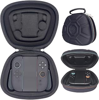 sisma Joycon 2用保护壳 耐冲击 收纳 收纳袋 半硬质保护壳 "Joycon2 (L) (R)安装的握柄" Switch2 控制器保护整体『黑色』