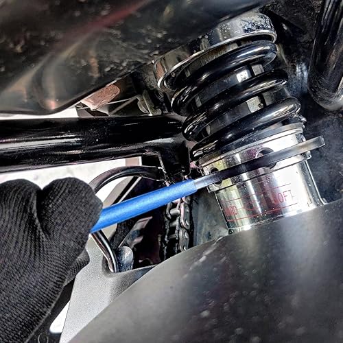 Miniatura 5 de Llave de coilover, juego de llaves inglesas ajustables, llave de choque universal de acero al carbono para la mayoría de los ajustes de bobina sobre