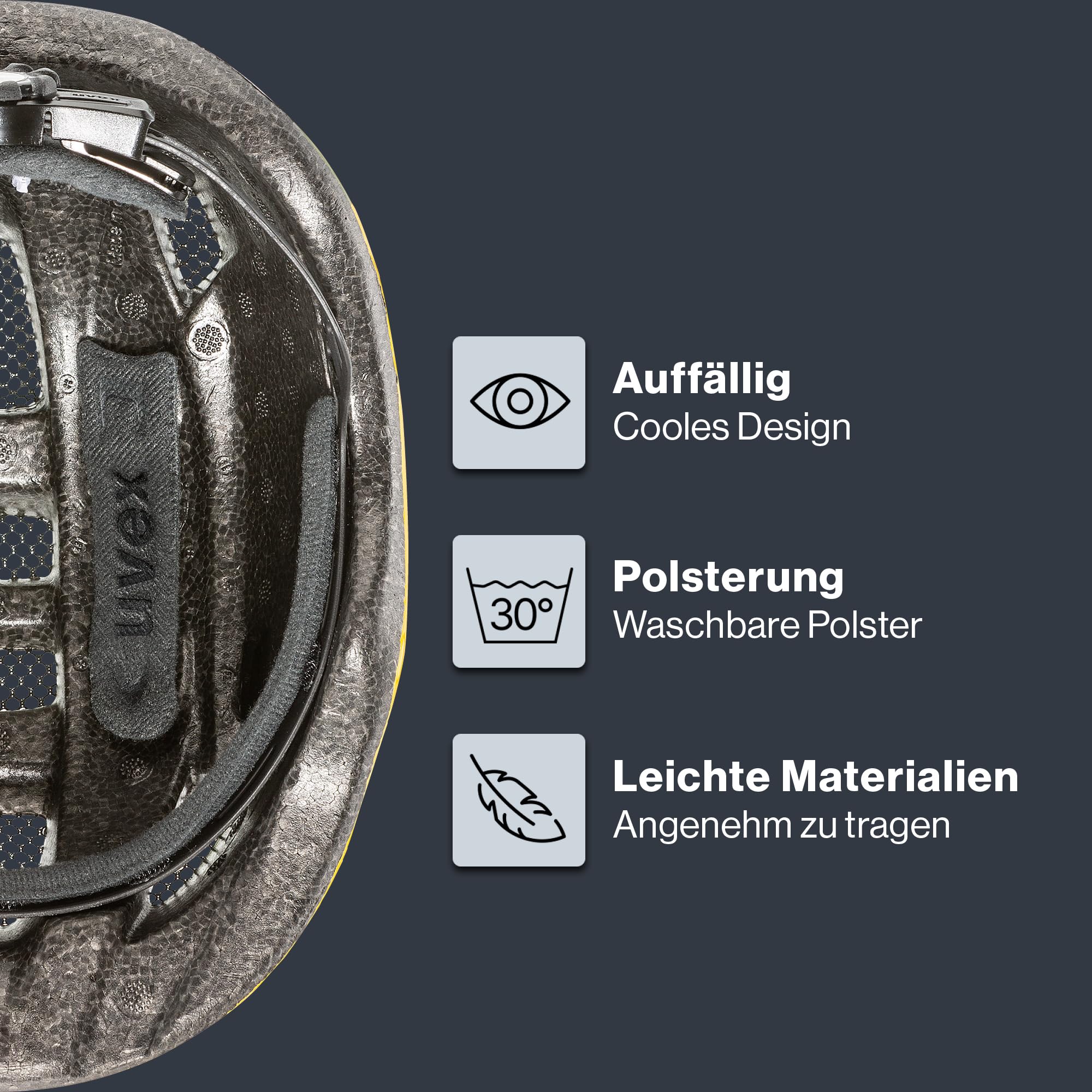 uvex Kid 2 - Leichter Fahrradhelm für Kinder - individuelle Größenanpassung - waschbare Innenausstattung