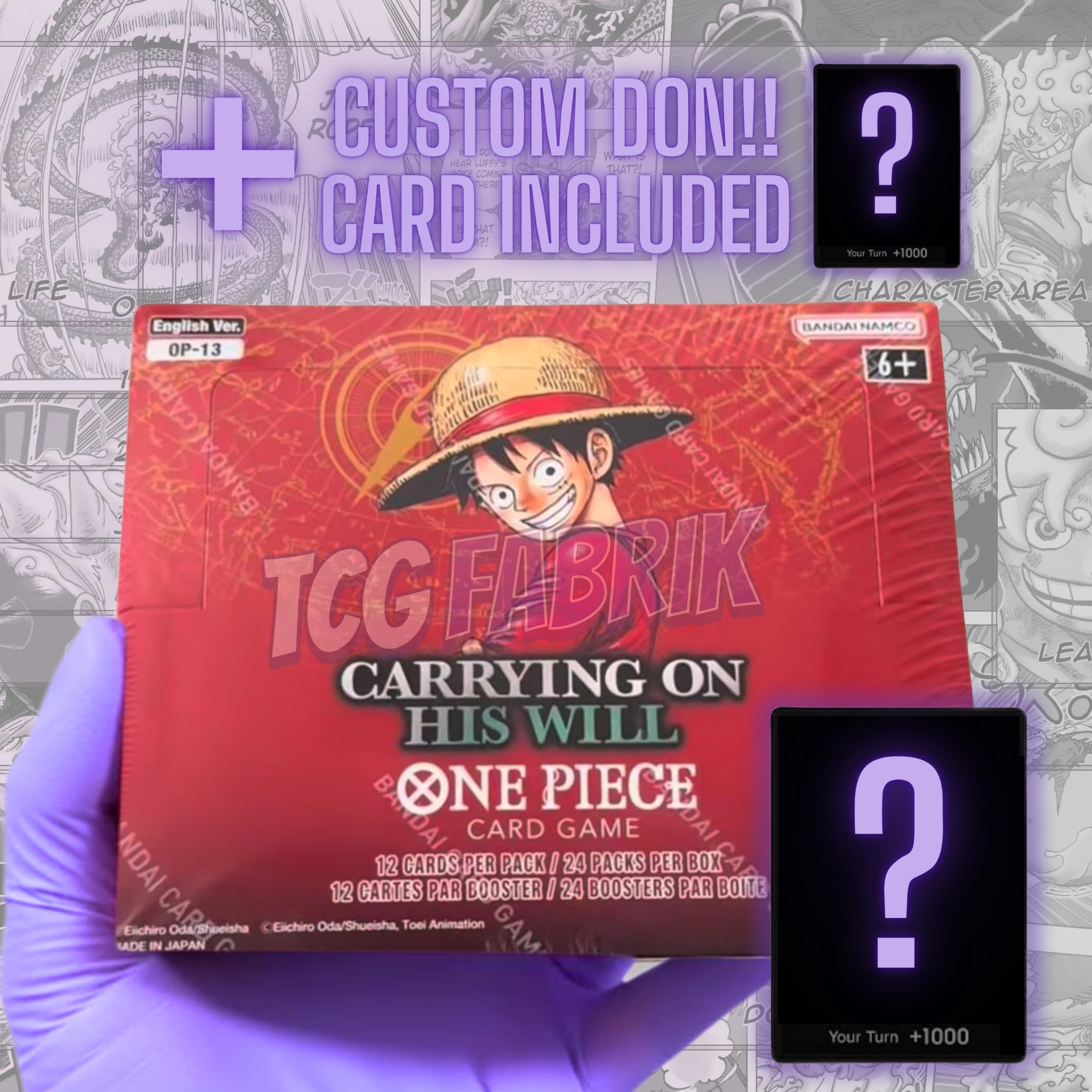 Amazon.co.jp: OP13 Carry ON HIS Will ブースターボックス 英語 OP-13