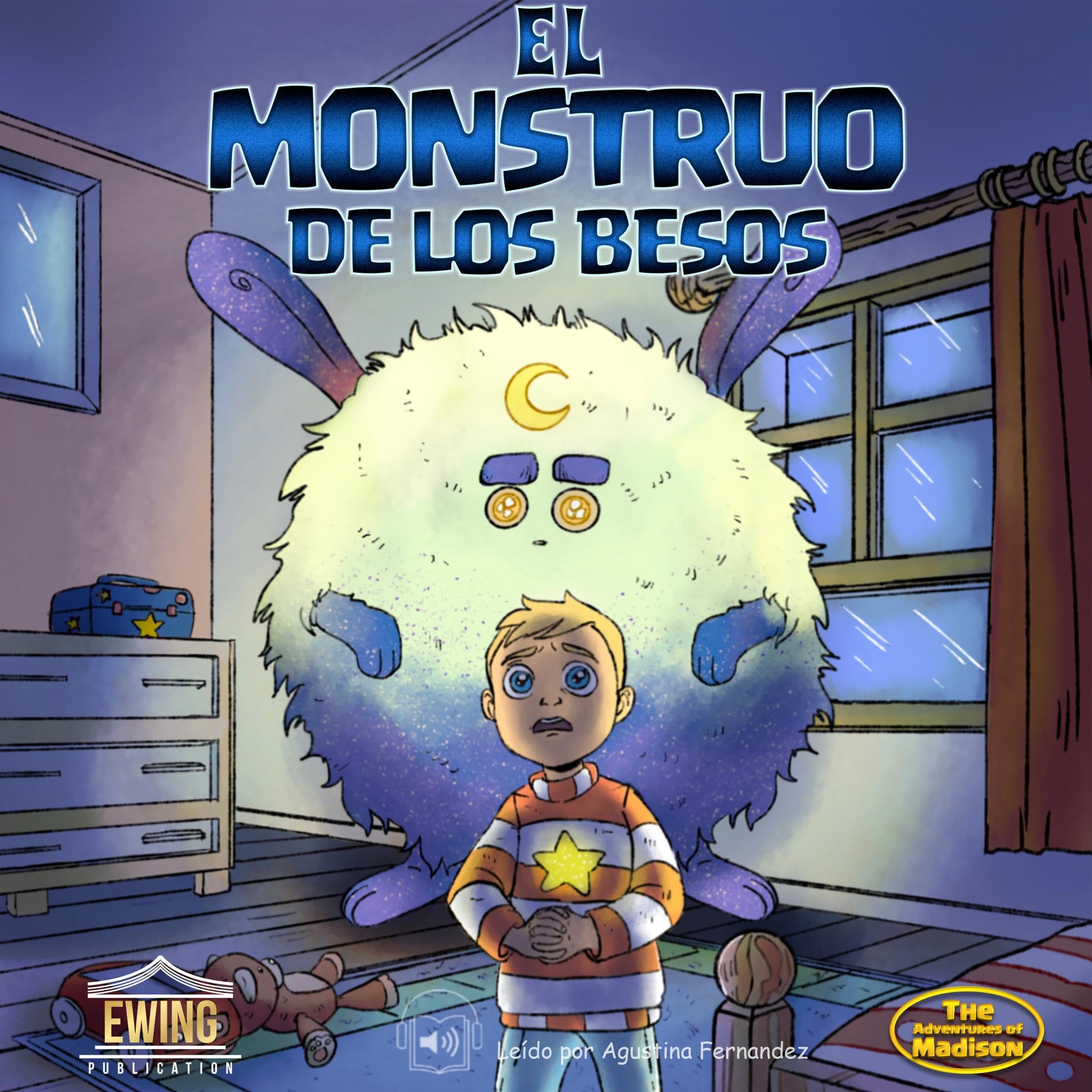 Cover art for El Monstruo de los Besos [The Kiss Monster]