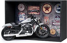 Miniatura Moto HD Sportser Iron 883 - Kit Expositor