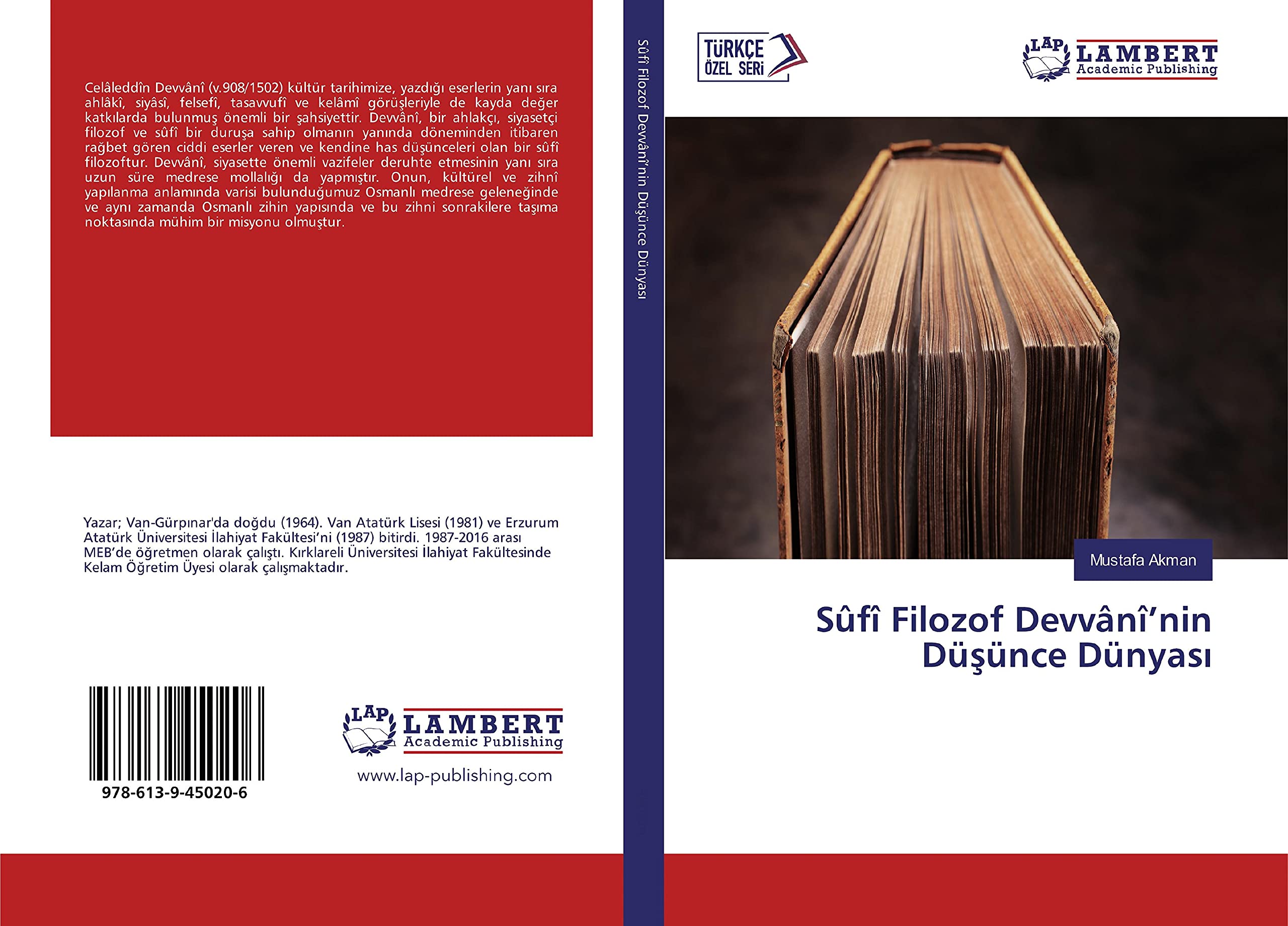 Sûfî Filozof Devvânî'nin Dü¿ünce Dünyas¿