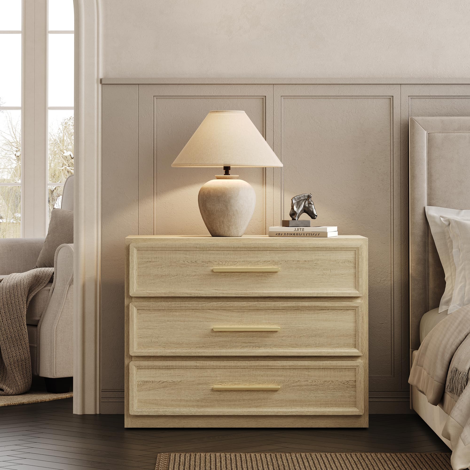 SICOTAS Oversized Extra Large Night Stand