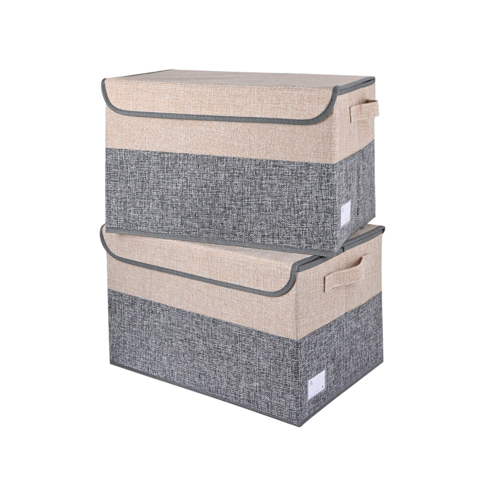 Buy EMANIS Large Foldable Storage Bin Storage Boxes with Lids,Fabric