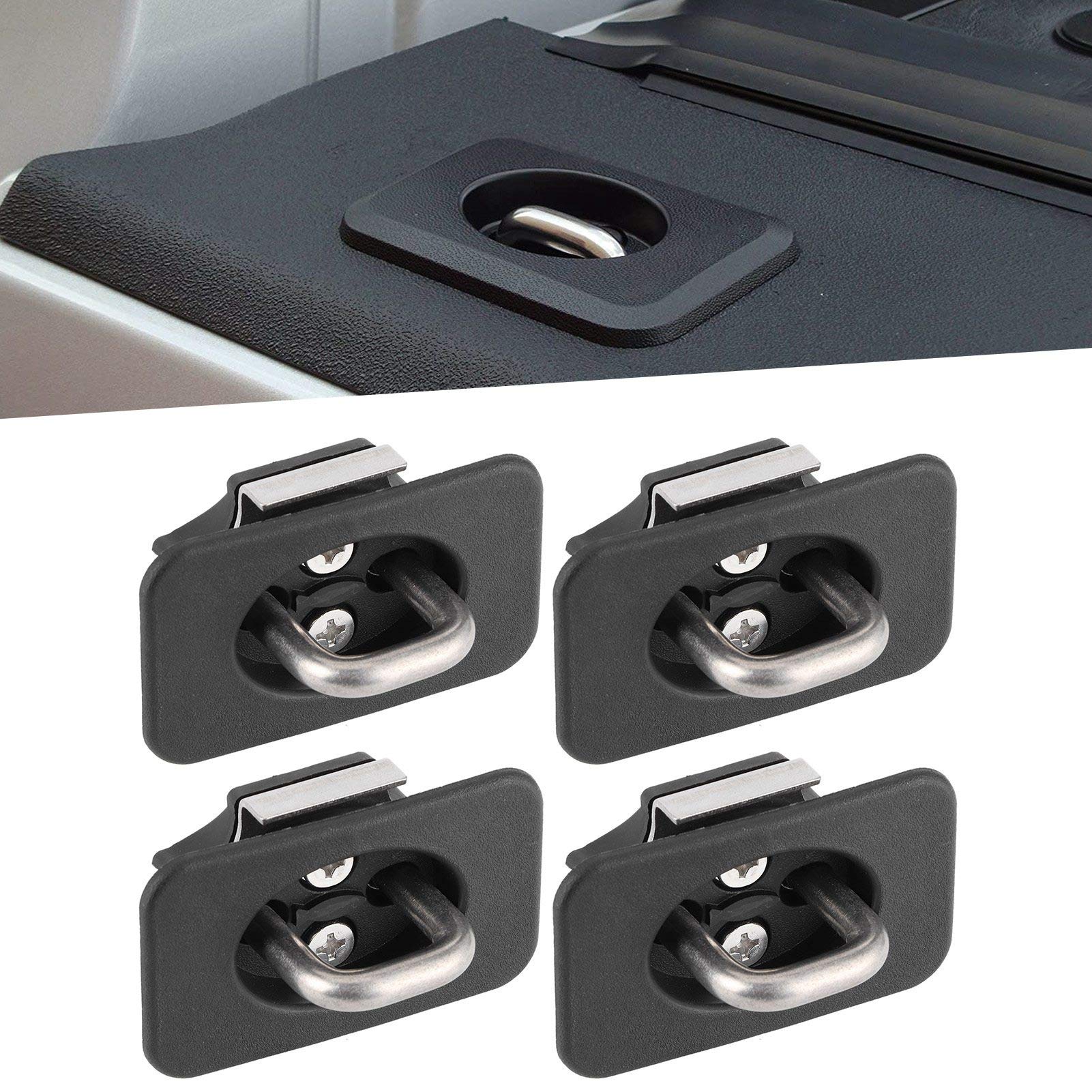 Bediffer Ancoraggio di Ancoraggio Premium Tie Down Anchor Rings Gancio di Ancoraggio anticorrosione per Auto,Altre parti di sicurezza