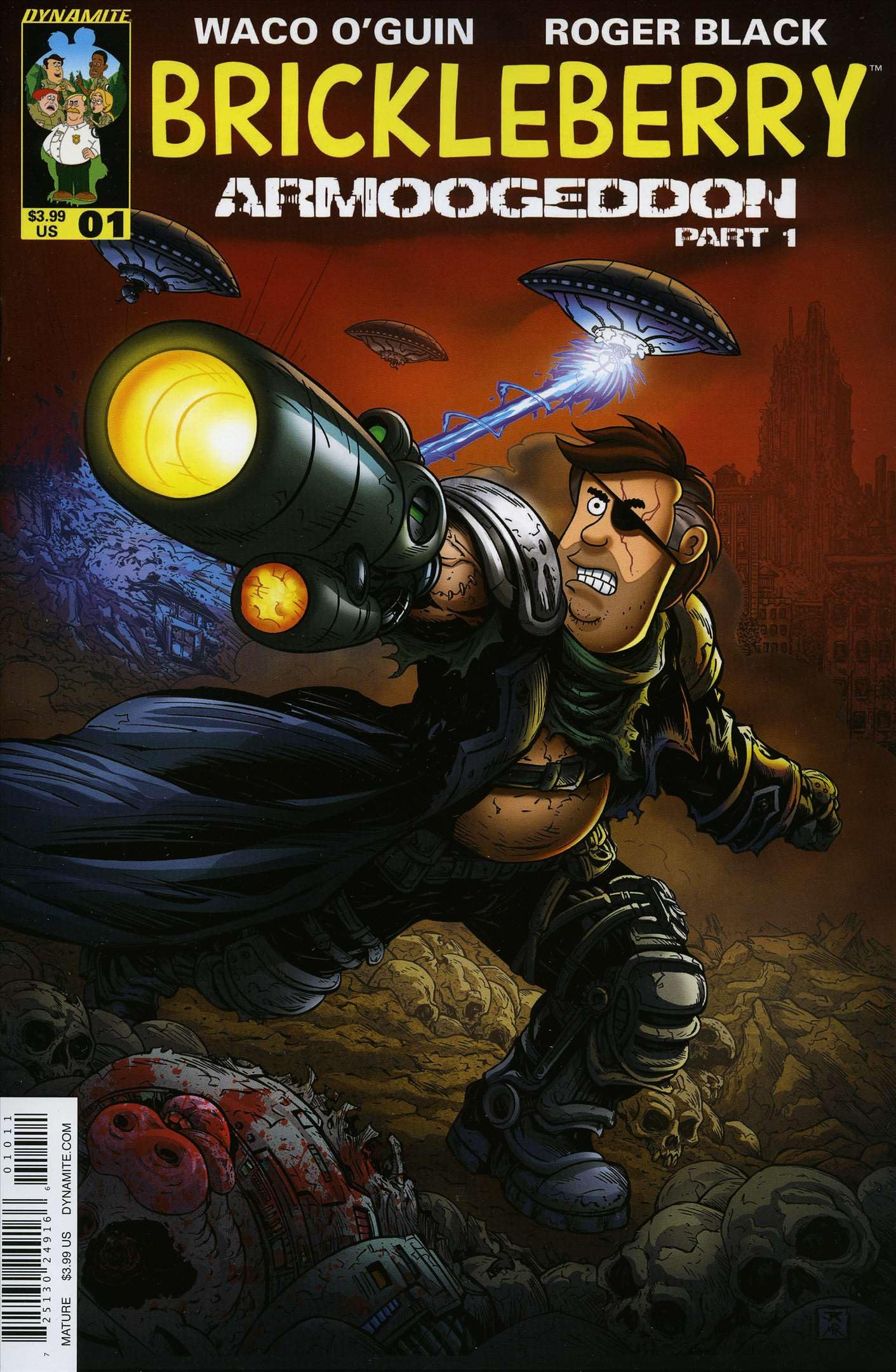 Amazon.com: Brickleberry #1A VF ; Dynamite comic book | Based on Daniel  Tosh Cartoon : Collectibles & Fine Art