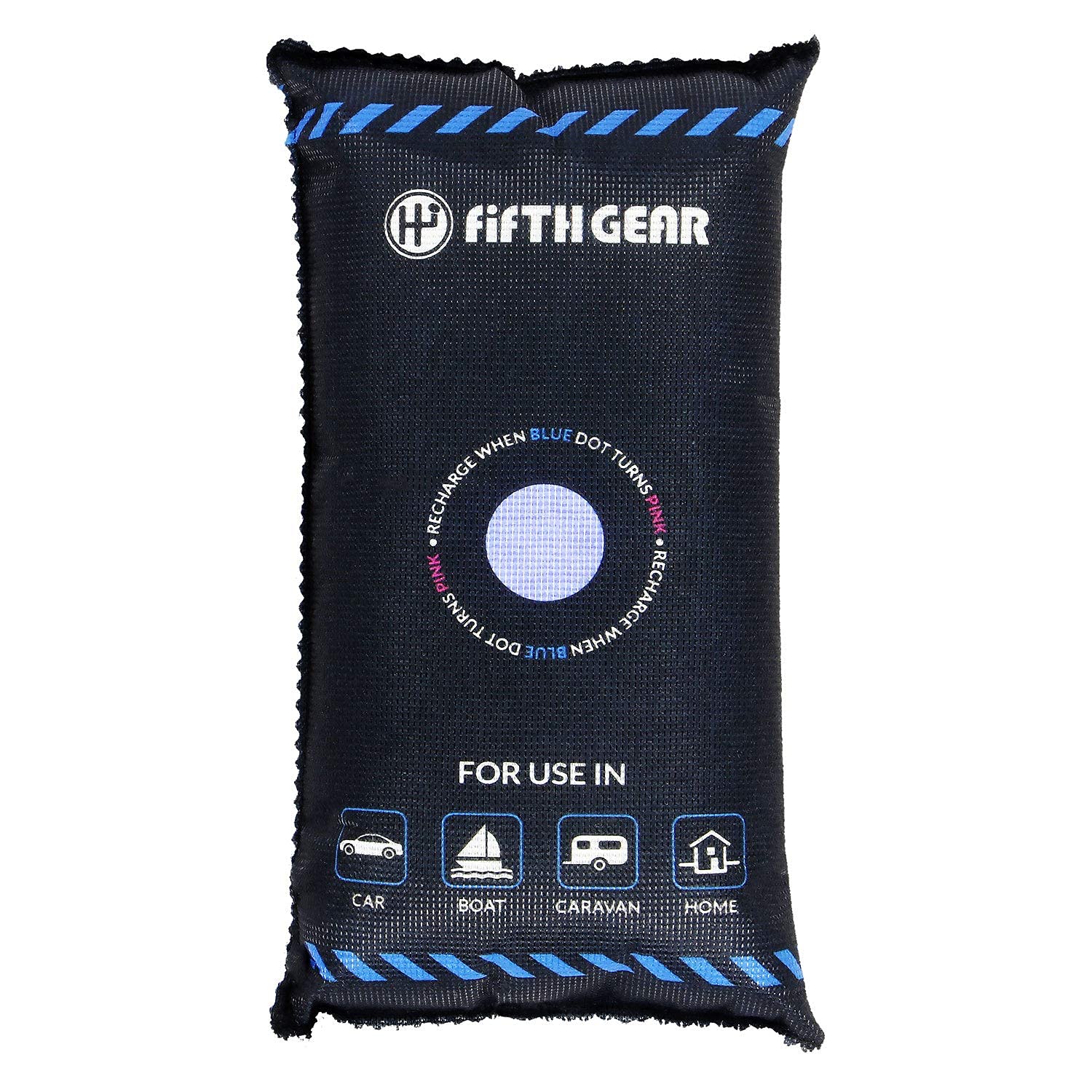 Thrink 1kg Car Dehumidifier - Silica Gel Moisture Absorber Bag | Absorbent And Reliable | Fully Reusable | Removes Moisture And Odour | Prevents Condensation And Mold | Keeps Windows Fog-free