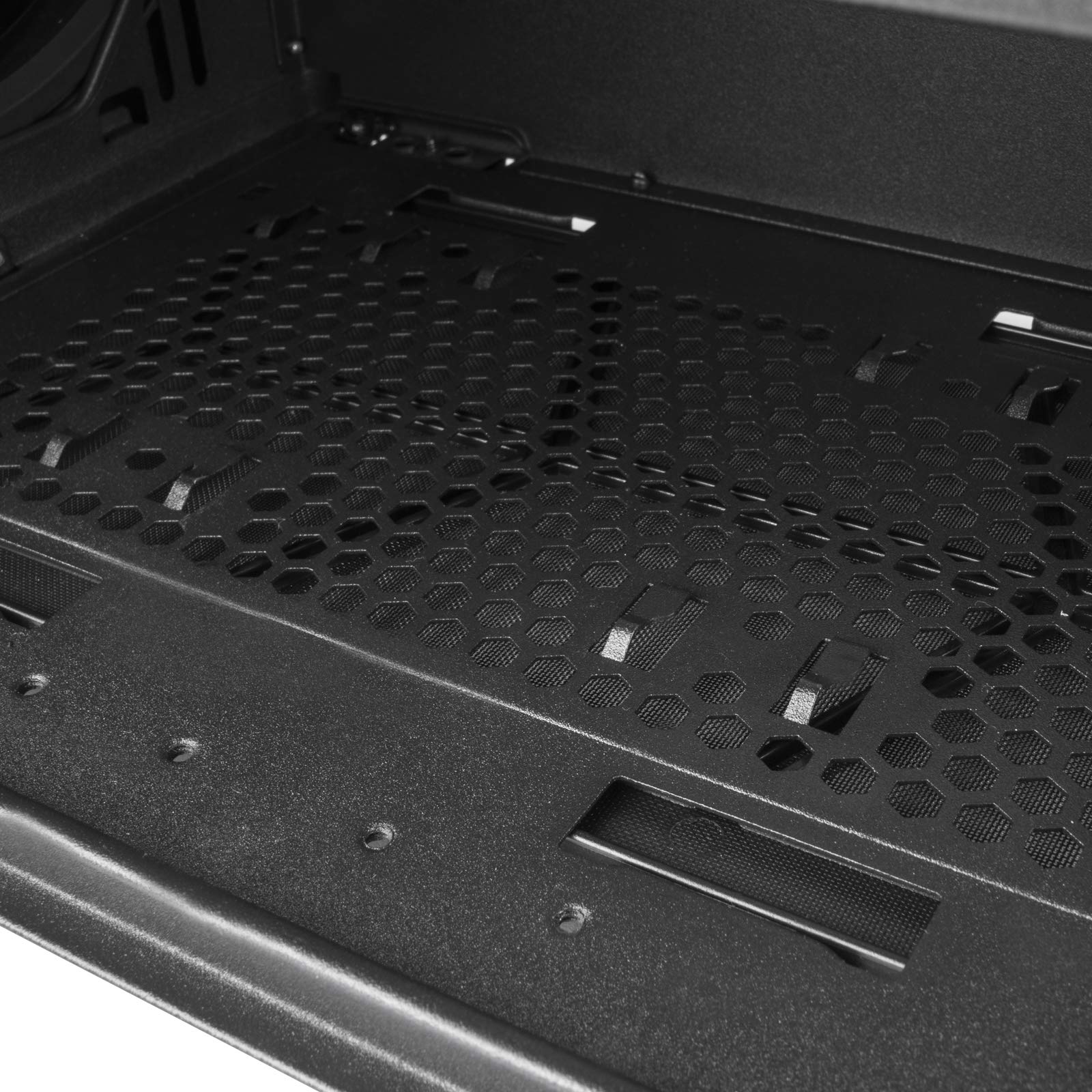 CAJA PC SILVERSTONE SST-SEA1SB-G - ATX SETA A1 LATERAL DE VIDRIO TEMPLADO PLATEADO/NEGRO