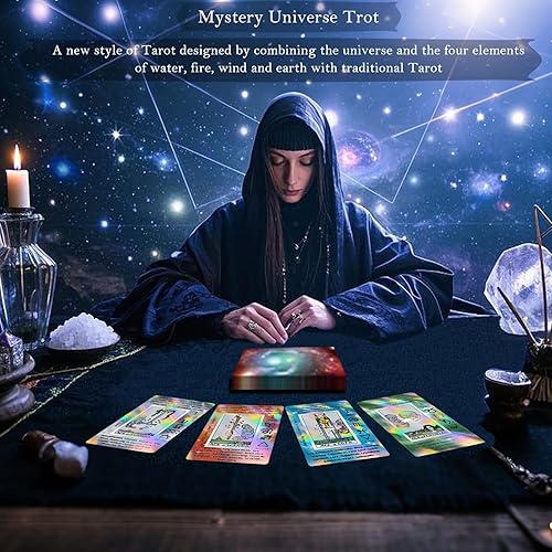 Miniatura 2 de Smoostart Cartas del Tarot (universo misterioso holográfico con significados en las cartas)