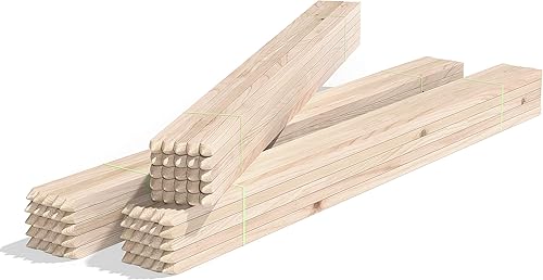 Greenes Fence Estacas de jardín de 4 pies (paquete de 75)