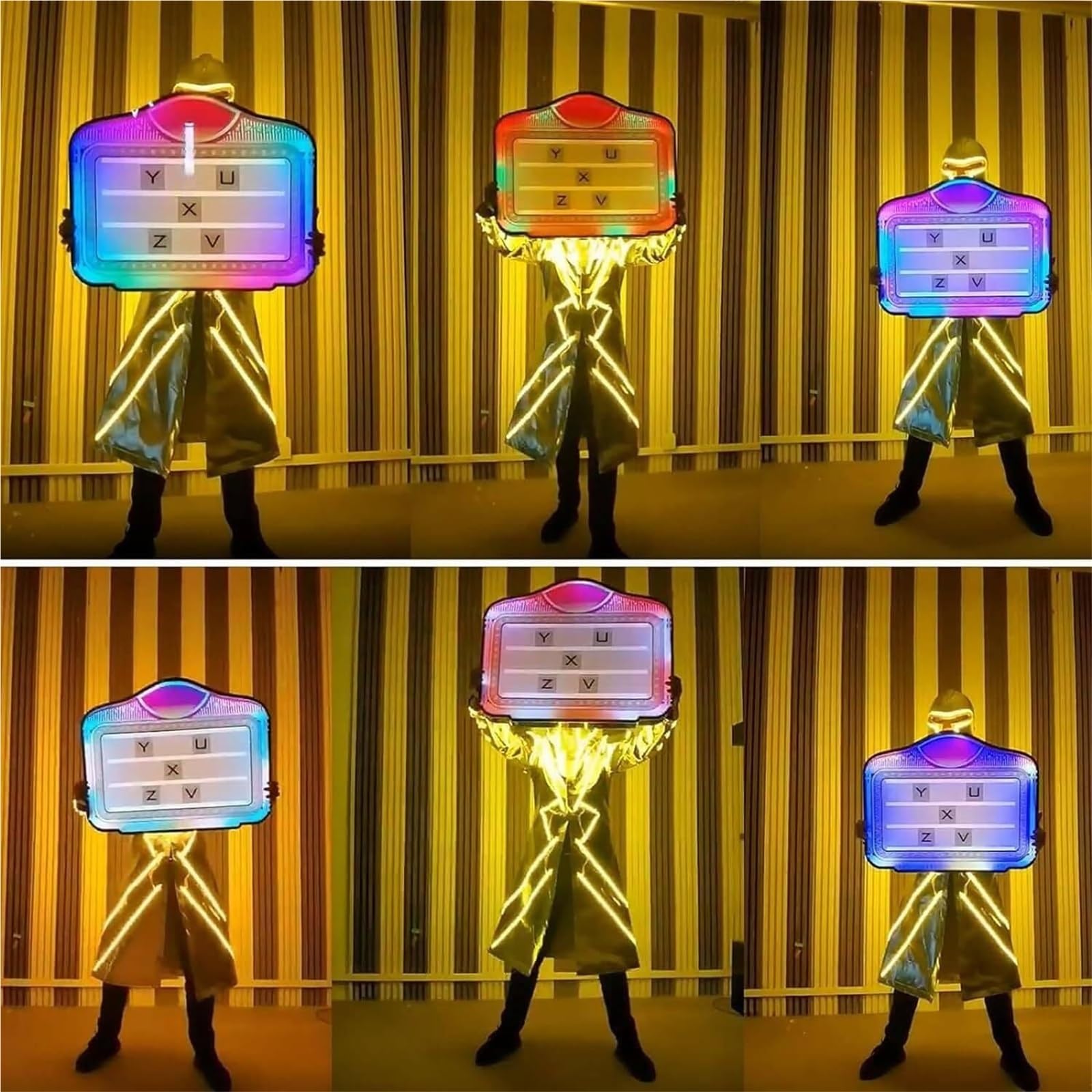 Cartel de servicio VIP de botellas,Presentador de botellas con letras LED,Carteles de servicio de botellas para discotecas con cambio de color,Letras personalizadas desplazables