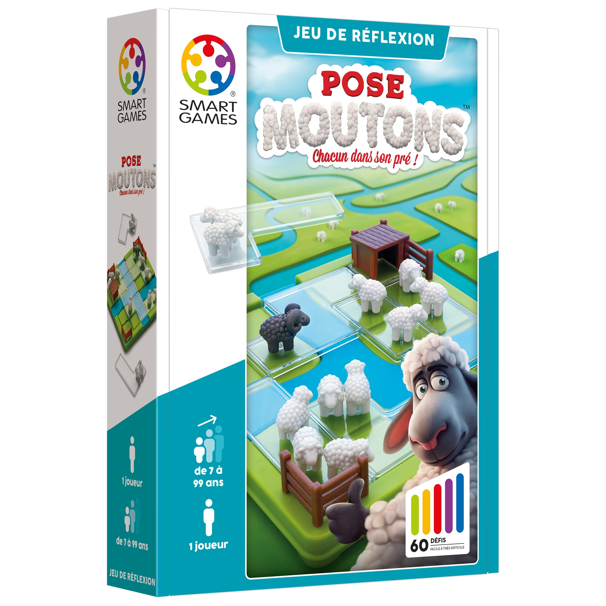 SmartGames- Jeu De Réflexion, De Logique Et Danticipation, 1 Joueur 7 Ans To 99 Ans Sg 437 Fr Amz B01l5jqar6 SmartGames- Jeu De Réflexion, De Logique Et Danticipation, 1 Joueur 7 Ans To 99 Ans Sg 437 Fr Amz B01l5jqar6