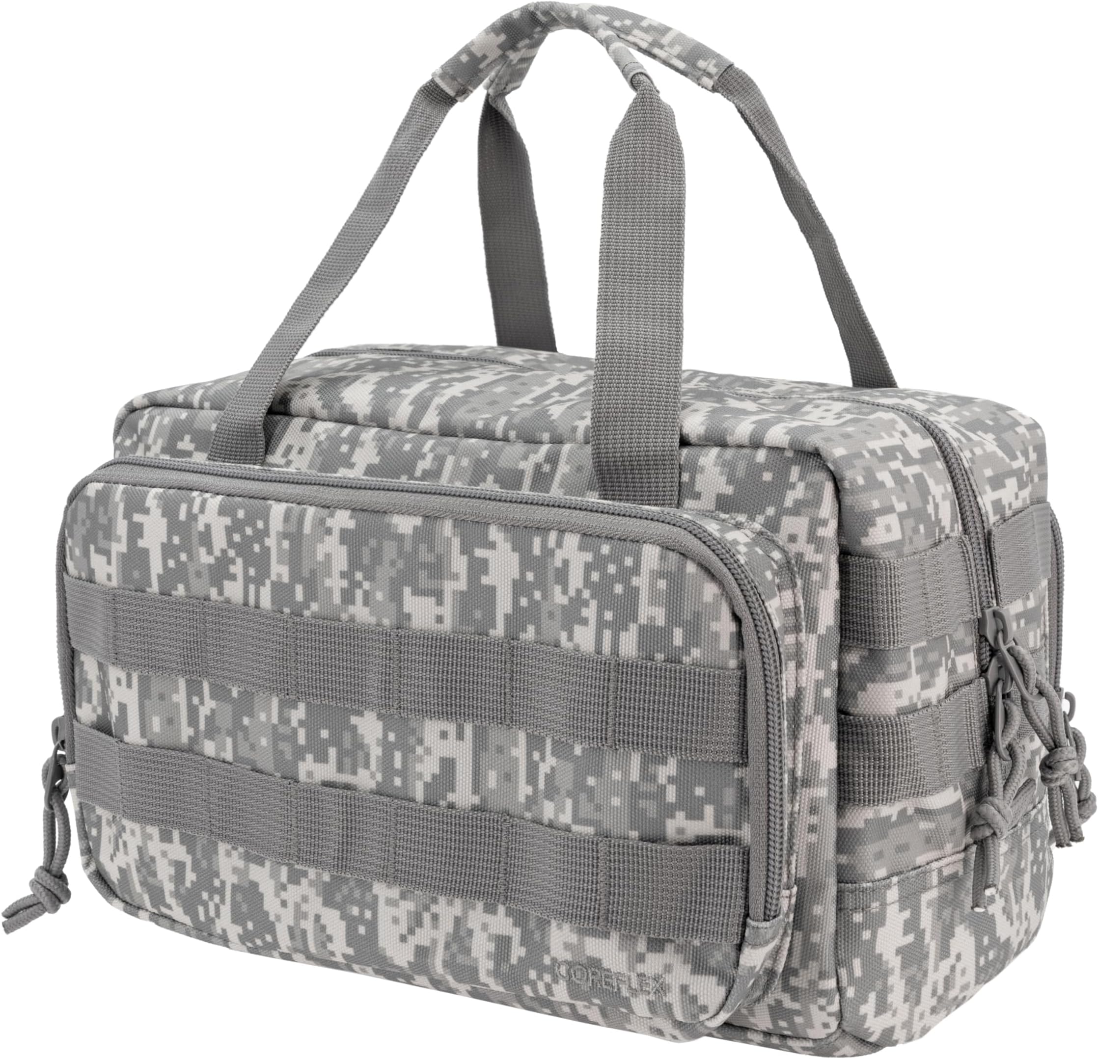 COREFLEX 12-Inch Heavy Duty Tool Bag, Tactical Bag, Gear Bag, Range Bag, EDC Bag, Tool Bag for cars, Multi-Purpose Work Bag for Mechanics, Electrician, Carpenters, Builders, Plumbers (Camouflage)