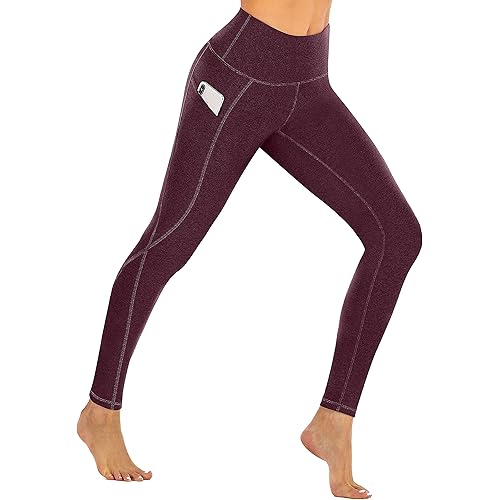 Ewedoos Leggings with Pockets for Women High Waisted Yoga Pants with Pockets for Women Soft Yoga Pants Women