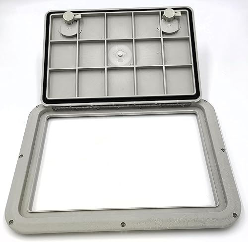 Vista 5 de DPI Marine Escotilla de acceso de la serie Flush de 13" x 17" - DPF1317 (fabricada en Estados Unidos) blanco (Marine White),Auster,Auster