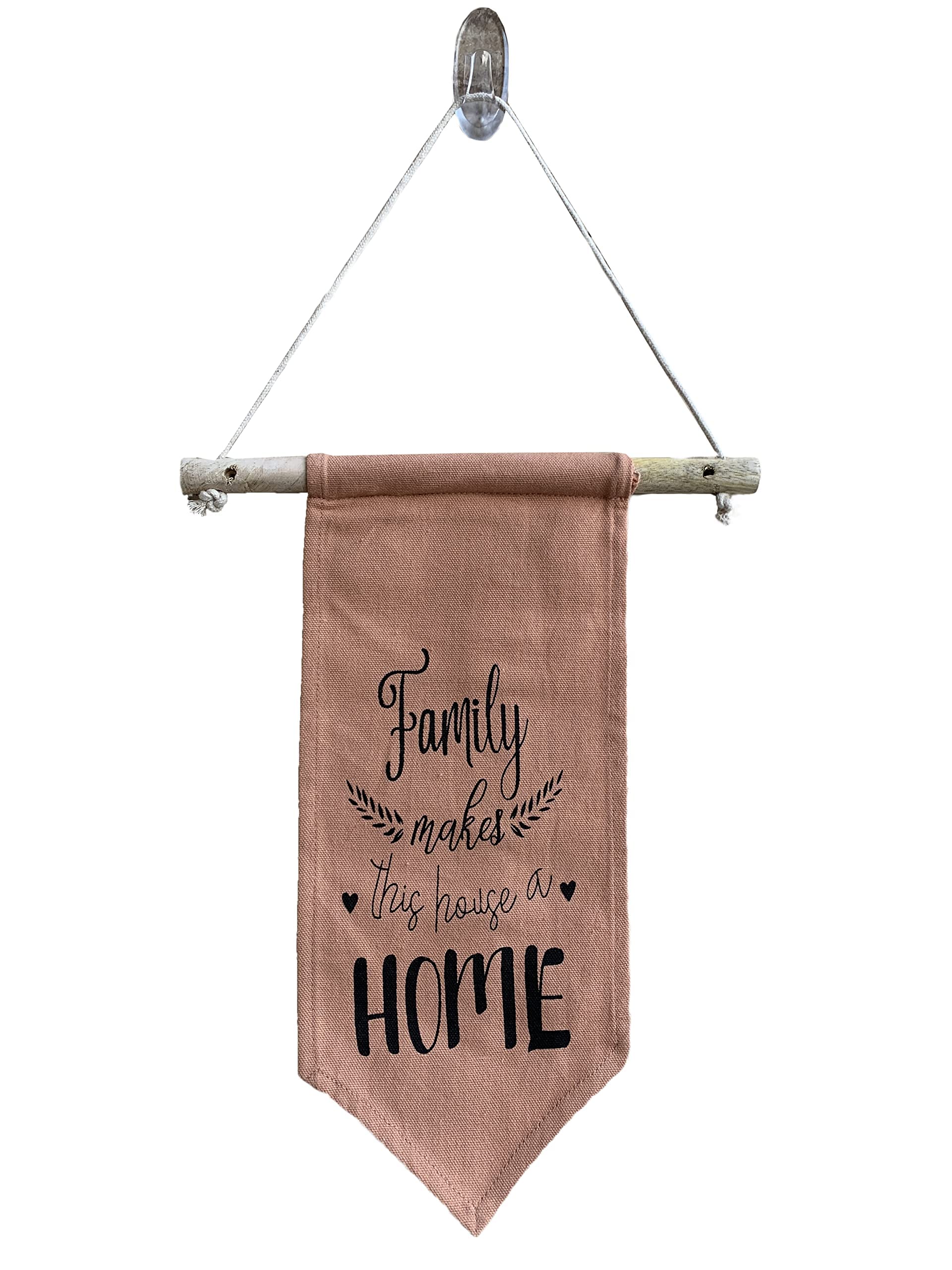NUEVOSGHAR Home Decor Cotton Printed Wall Hanging | Garden Flag | Washable Wall Hanging | Wall Decor For Bedroom, Living room, Kids room, Kitchen Office, Hotel