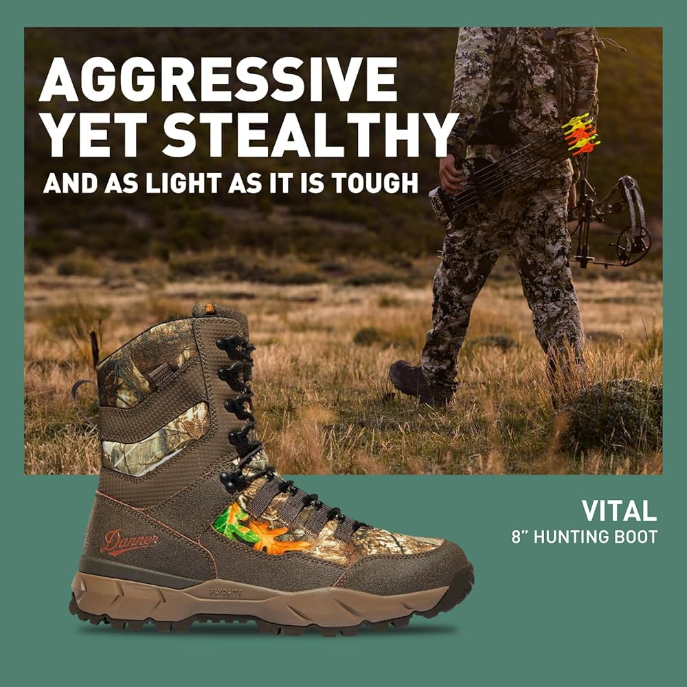 ダナー　ウォーキングシューズ Amazon.com: Danner Vital 8” Waterproof Hunting Boots for Men