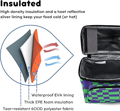 Miniatura 21 de J World New York - Lonchera Corey, Cubos), LB-03 CUBES Cubos,Azul Vid,Crush,Galaxia,Icono Damas,Joy Daisy,Estrellas pequeñas,Jardín secreto,Teñido