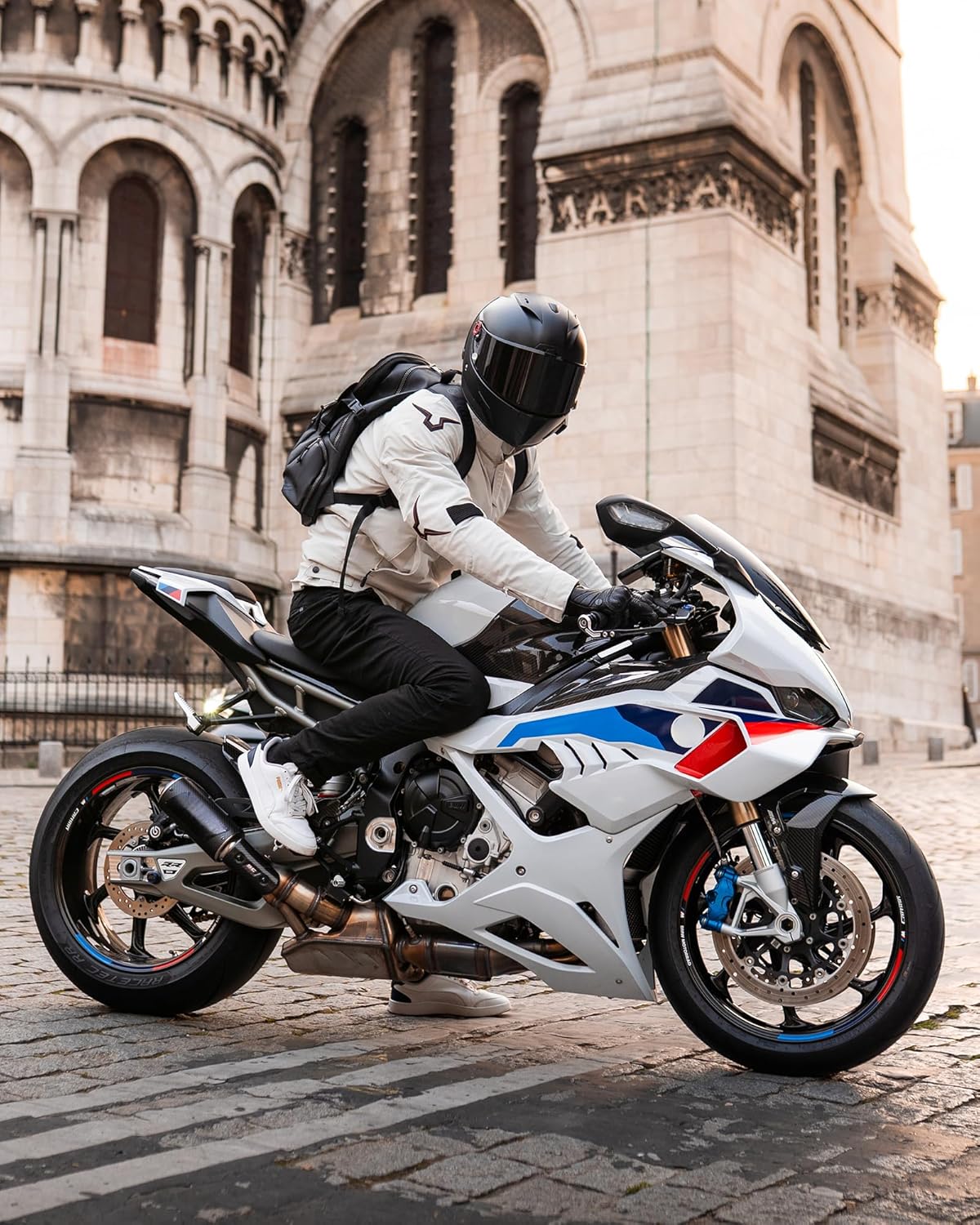 Winter Motorcycle Jacket for Men, Waterproof Windproof Motorbike Riding Jackets with Ce Level 2 Armor (Shoulder/Elbow), Removable Thermal Liner - Image 3