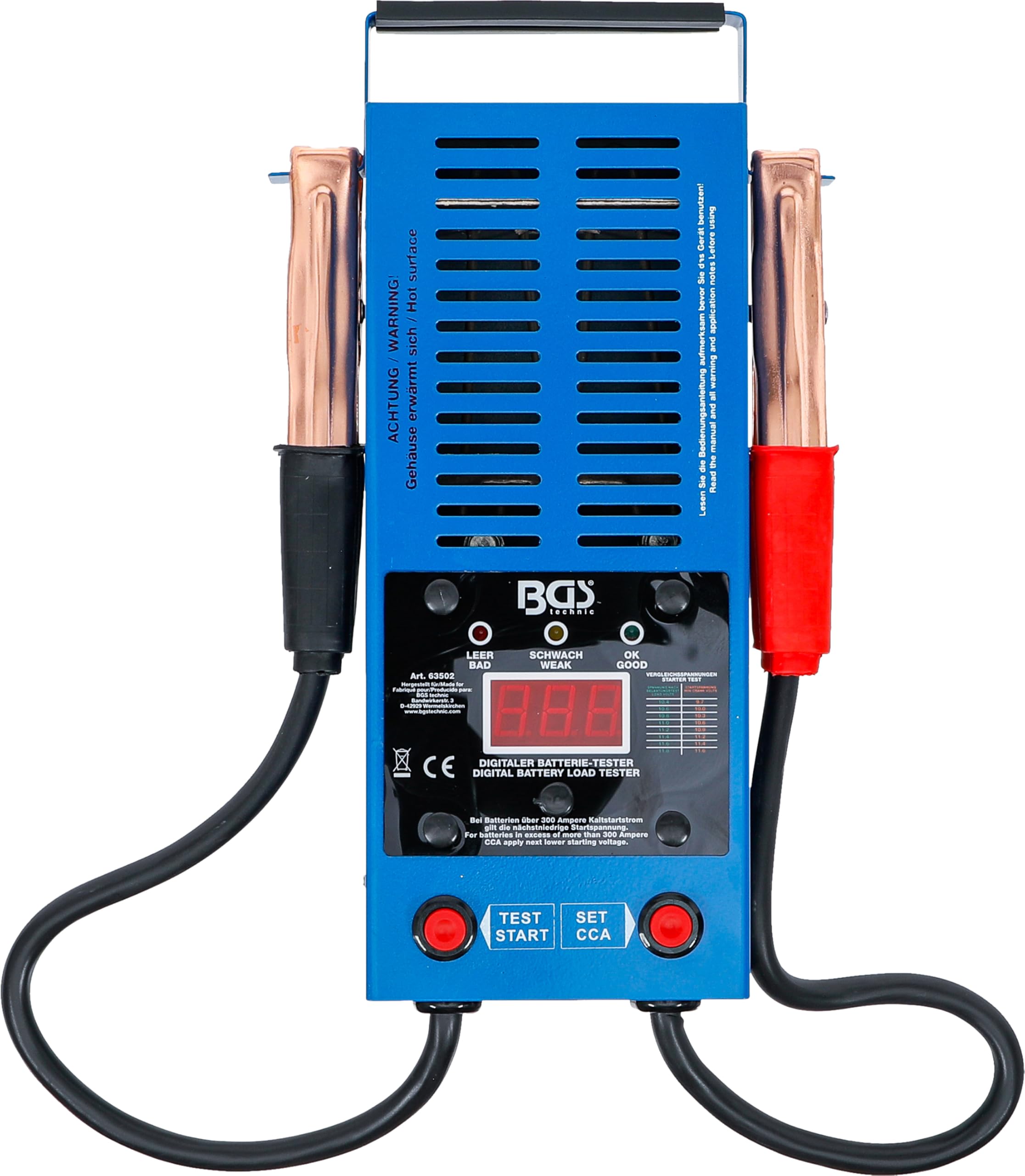 BGS 63502 | Tester digitale per batterie