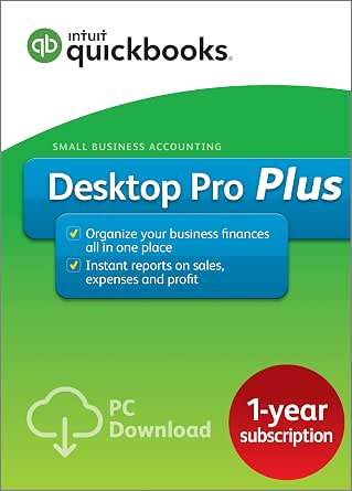 QuickBooks Desktop Pro Plus 2018 Accounting Software for Small Business (PC Download)