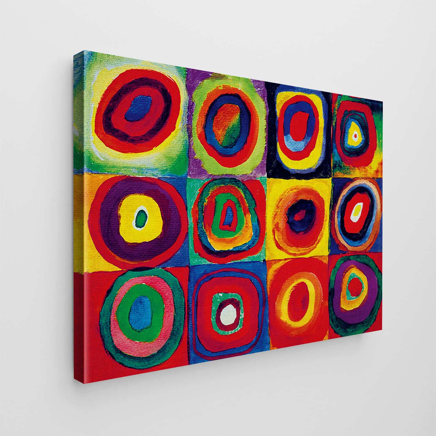 Giallobus - Obraz - Vassily Kandinsky - - Standardowe płótno - 50L x 35l cm - 04 - Badanie koloru - Obrazy do powieszenia