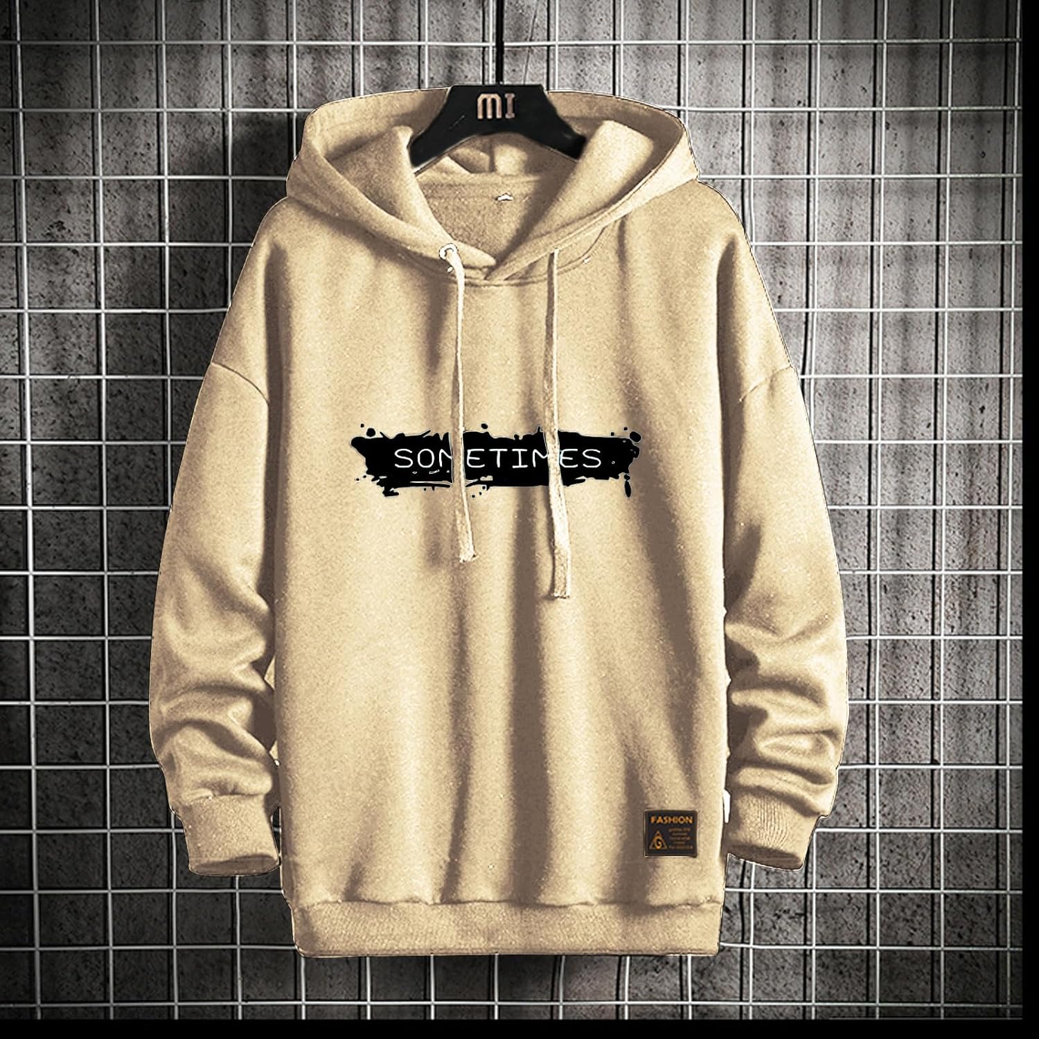 Men's Hoodie Hip Hop Graphic Fleece Hooded Pullover Vintage Printed Long Sleeve Sweatshirt Unisex Streetwear - Image 2