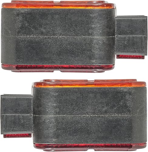 Miniatura 5 de Caltric Luz trasera lateral izquierda y rígida compatible con John Deere 2305/2320 / 2520/2720 / 3120/3203 / 3320/3520 / 3720/4105 / 4200/4300 /