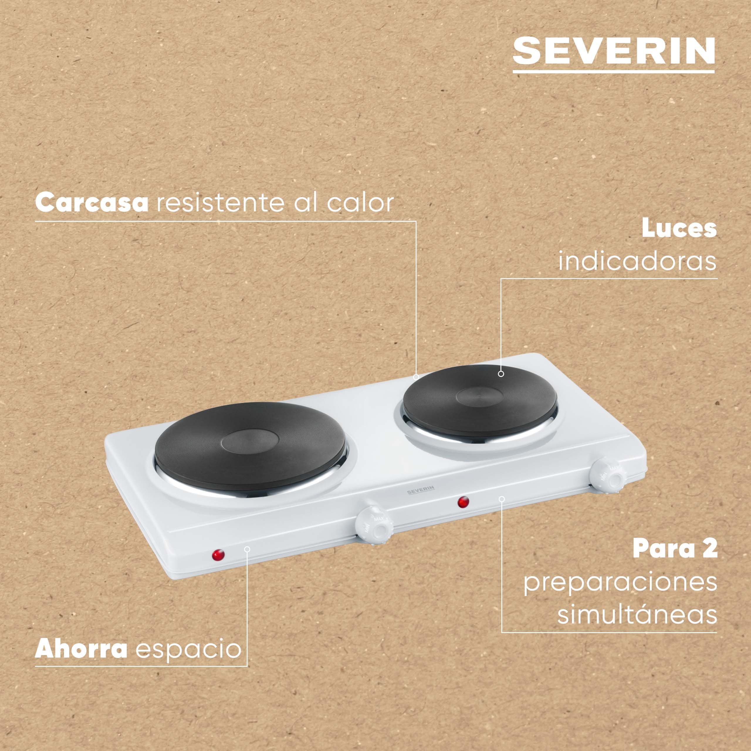 Double Hotplate, Silver