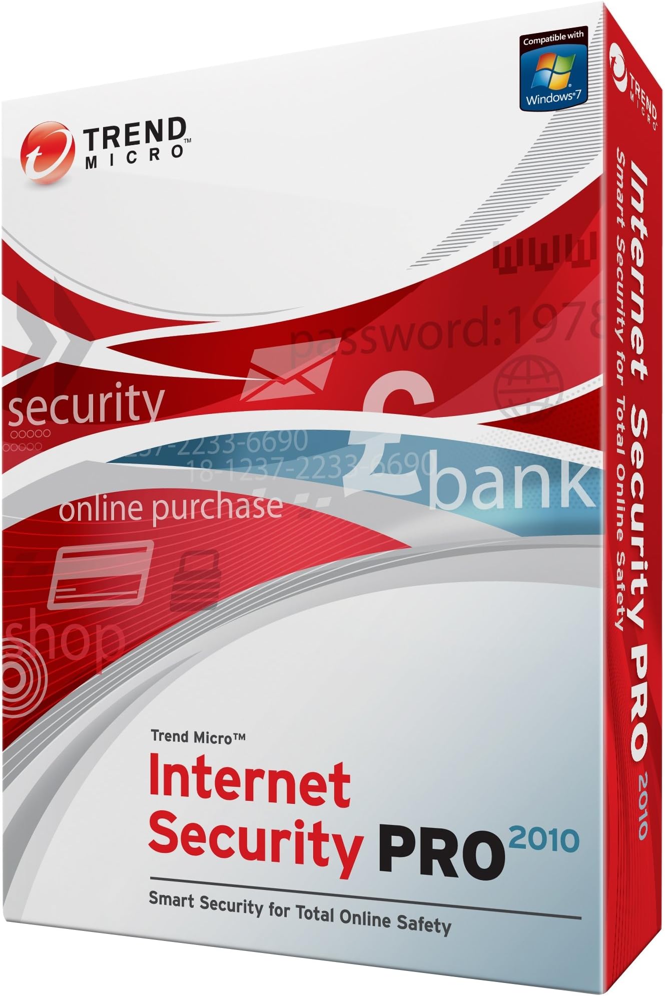 Trend Micro Internet Security Pro 2010, 3 users, 1 year Subscription (PC)