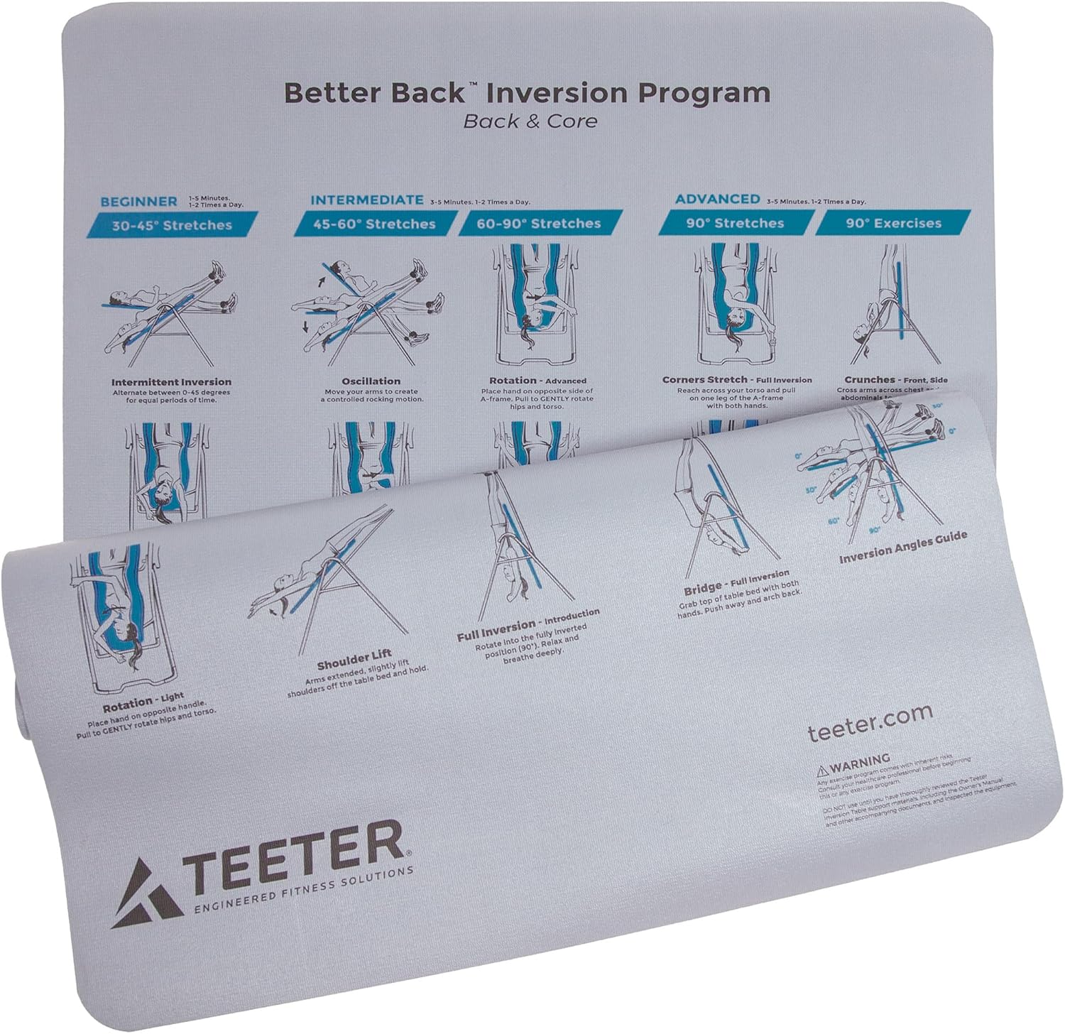 Teeter Better Back Inversion Program Mat