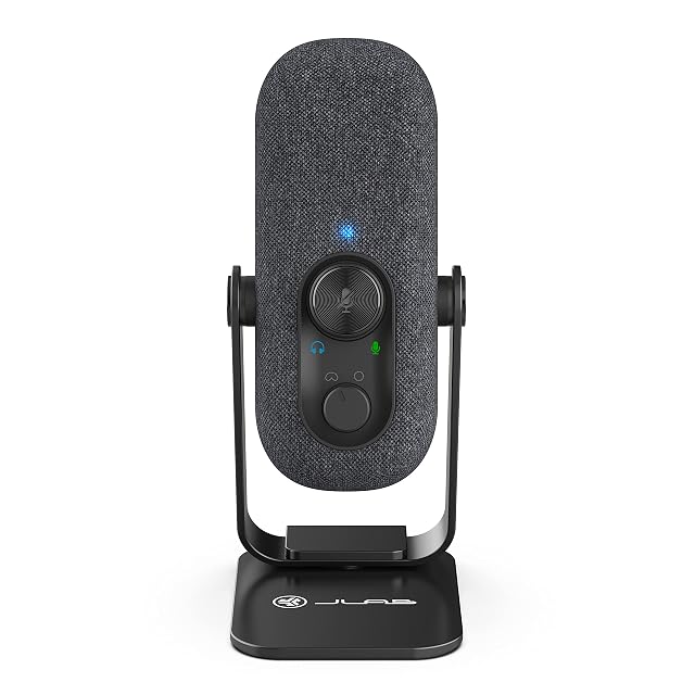 JLab JLab, Go Talk, USB-C Microphone, Cardioid Omnidirectional, Plug and Play, Black