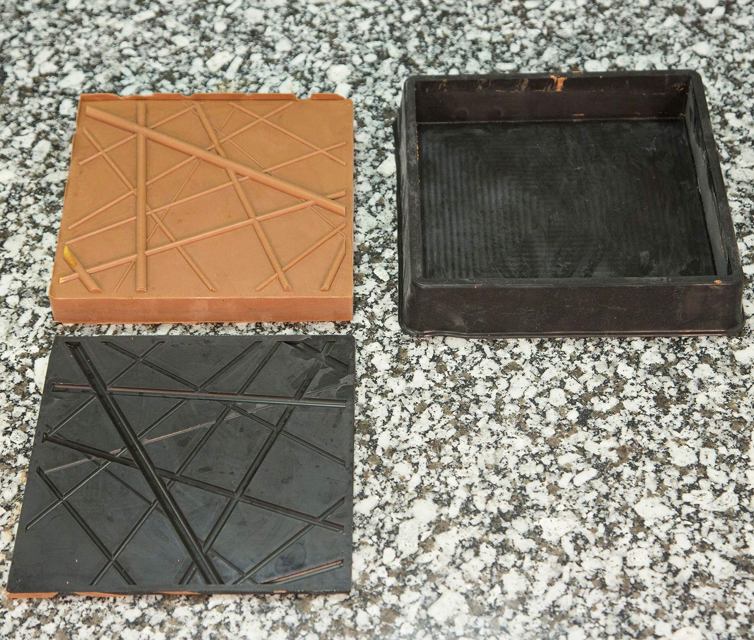 Sasa Demarle FI 01010 Flexipan Inspiration Flexiform Silicone Relief Mat, Mikado