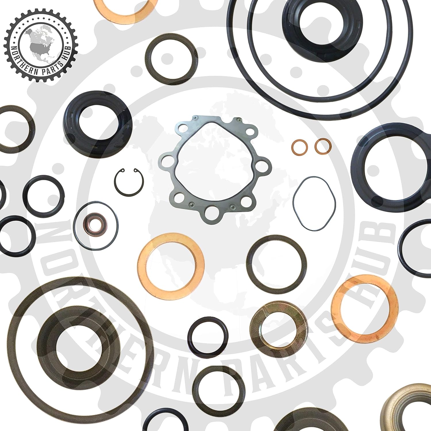 Power Steering Pump Seal Kit fits - Accord 1994-1997 Civic 1992-1995 Integra 1994-1997 - Steering Pump Repair Kit - Power Steering Seals - Steering Seal Set - Made in the USA