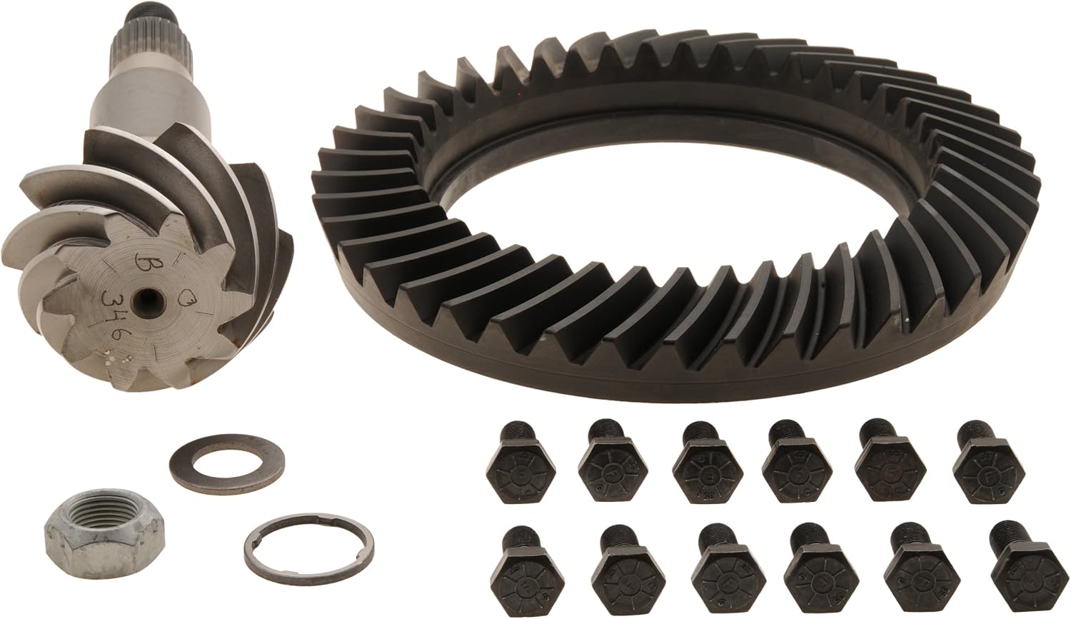 Spicer 72154-5X Differential Ring and Pinion Gear Set for DANA 70, 4.1 Ratio