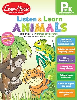 Listen Learn Animals Grade Prek