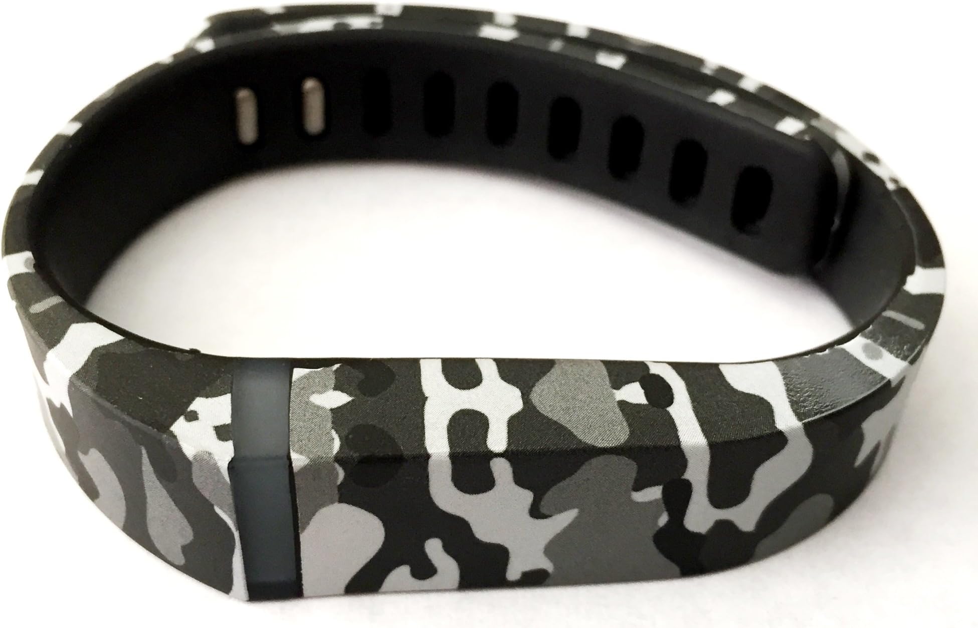 1pc Large L Camouflage Camo Army Military Color Replacement Band With Clasp for Fitbit FLEX Only /No tracker/ Wireless Activity Bracelet Sport Wristband Fit Bit Flex Bracelet Sport Arm Band Armband