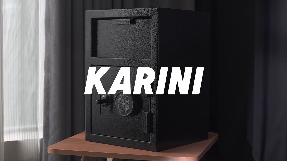 Drop Slot Safe, 0.56 Cubic Feet/ 16L Cabinet Security Safe