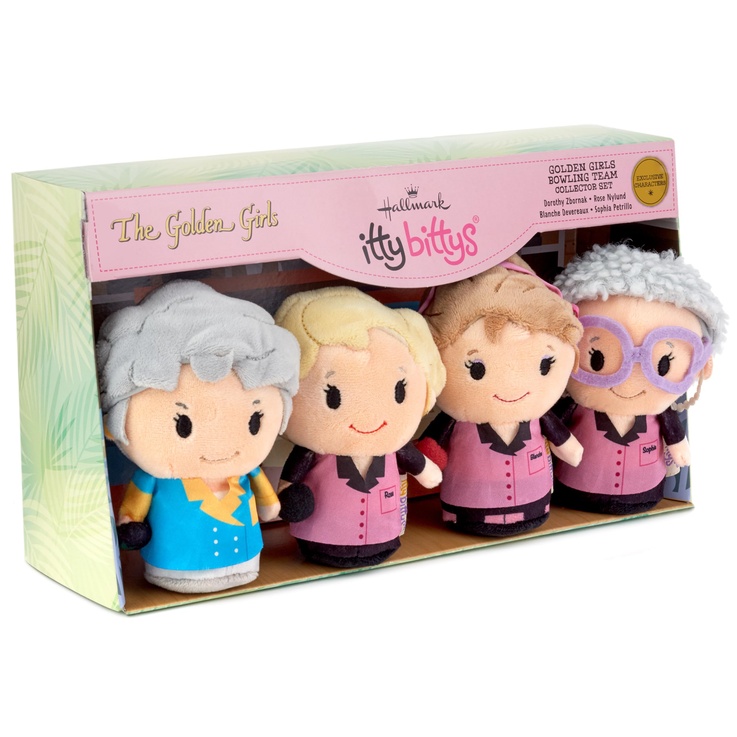 Amazon.com: Hallmark itty Bitty The Golden Girls Plush Toys