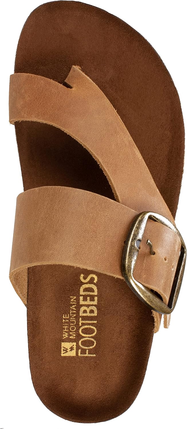 WHITE MOUNTAIN Women's Harley Footbed Sandal - Image 6