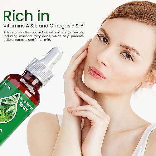 Miniatura 8 de Sierra Naturals Aceite de semilla de cáñamo, beneficios para la piel de semillas de cáñamo, ideal para la belleza, antioxidante, antienvejecimiento,