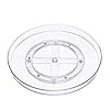 Amazon Basics Clear Lazy Susan Turntable Organizer, 12-Inch, 2-Pack