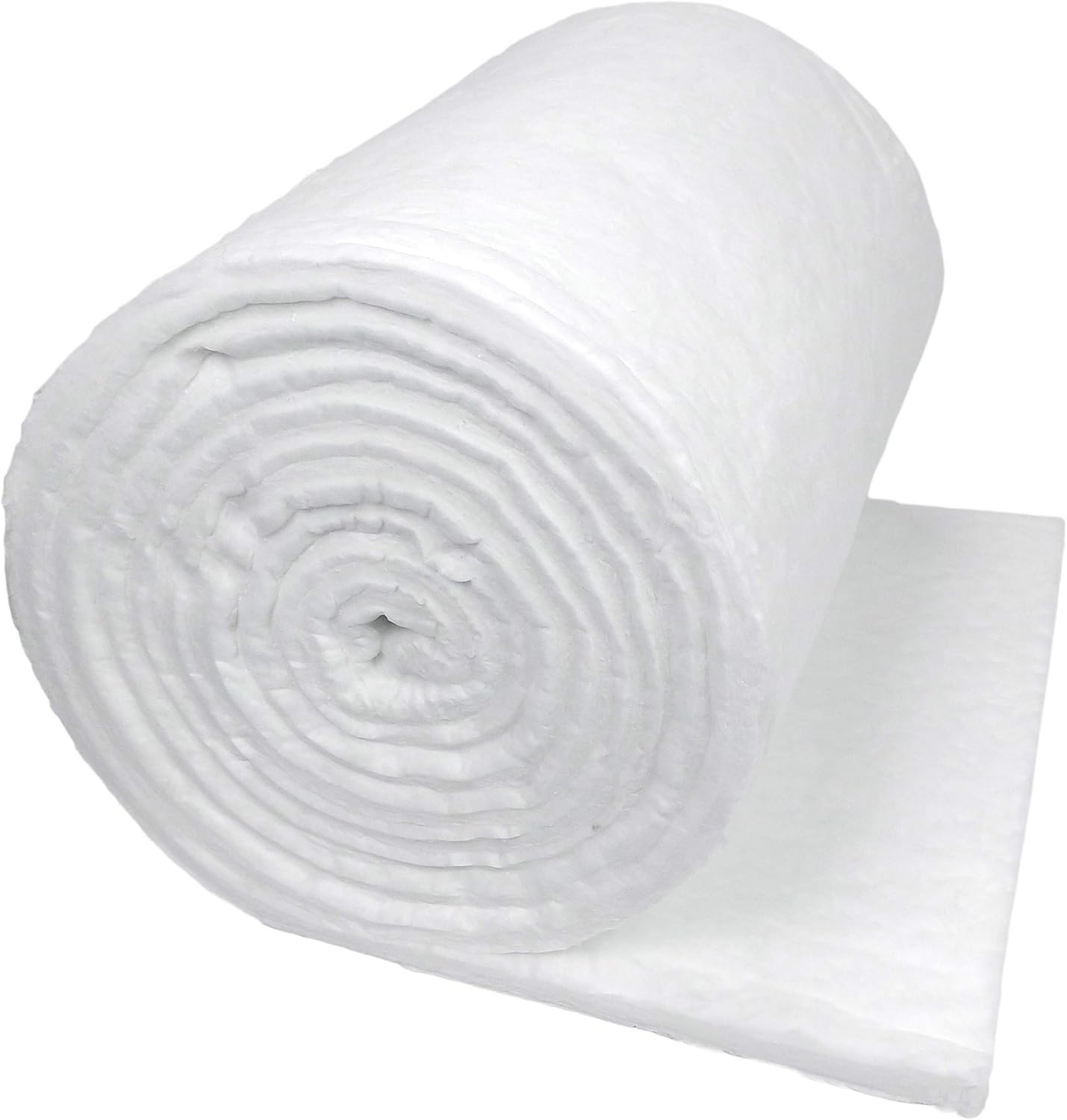 Lynn Manufacturing 1 Thick, Superwool Plus Insulation, Morgan Thermal Ceramics, 2200F Rated, 4 Lb. Density, 24 Wide, 25 Ft. Long, Ceramic Fiber Alternative, Safer Kaowool, 4SP12