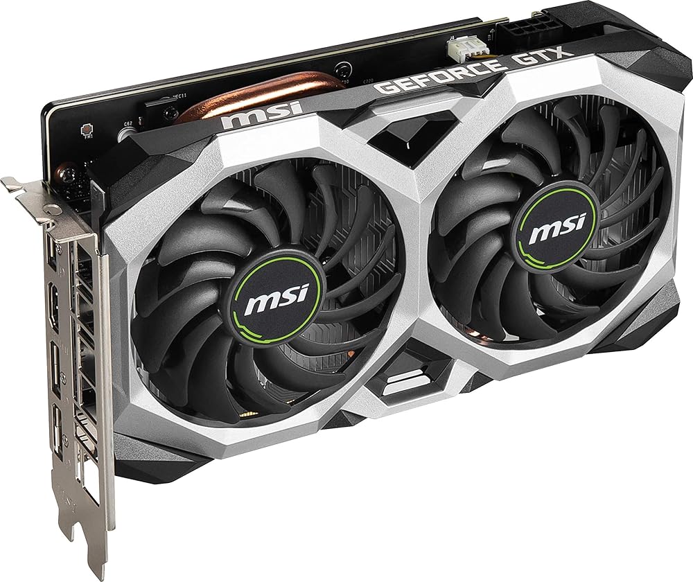 MSI Gaming GeForce GTX 1660 Super 192-bit HDMI/DP 6GB GDRR6 HDCP Support DirectX 12 Dual Fan VR Ready OC Graphics Card thumbnail 4