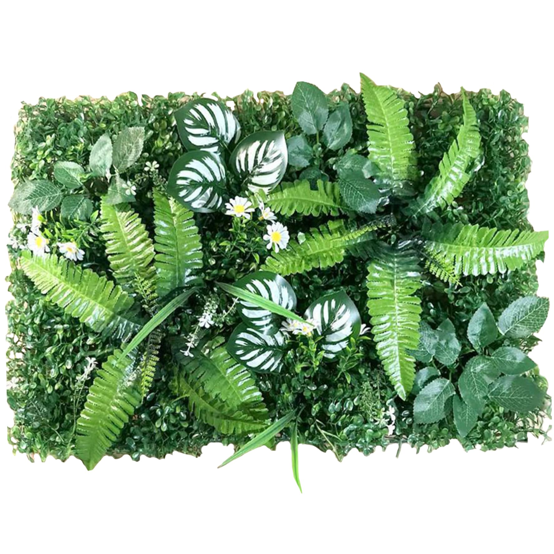 Panneau mural en gazon artificiel decoration verdure interieur exterieur 16x24