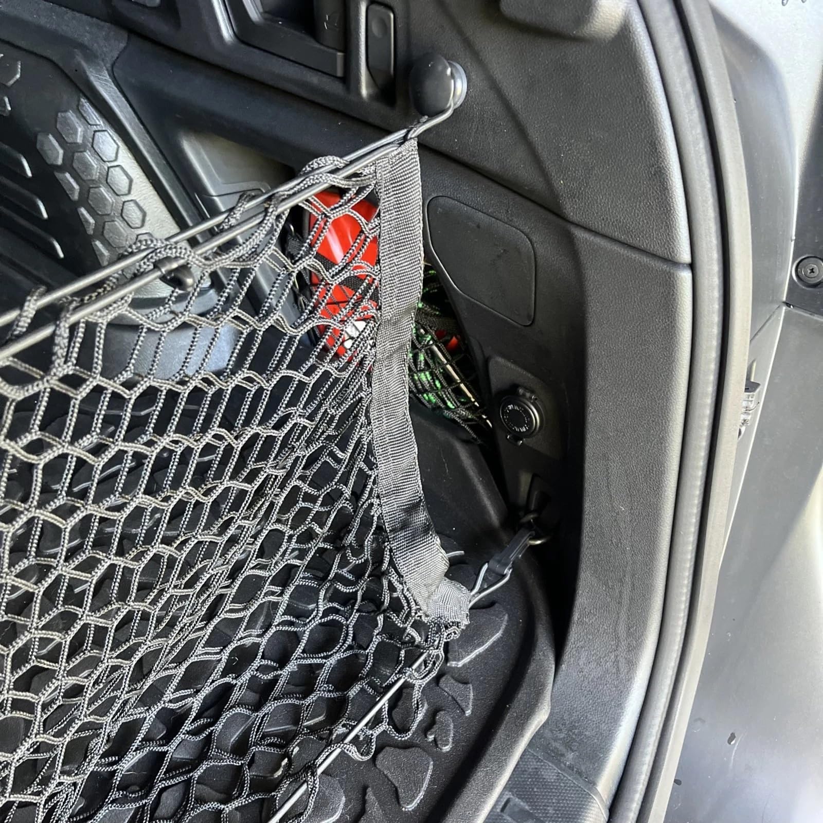Rear Trunk Envelope Mesh Cargo Net – Fits Subaru Outback 2015-2022 – Black – SHENKENUO